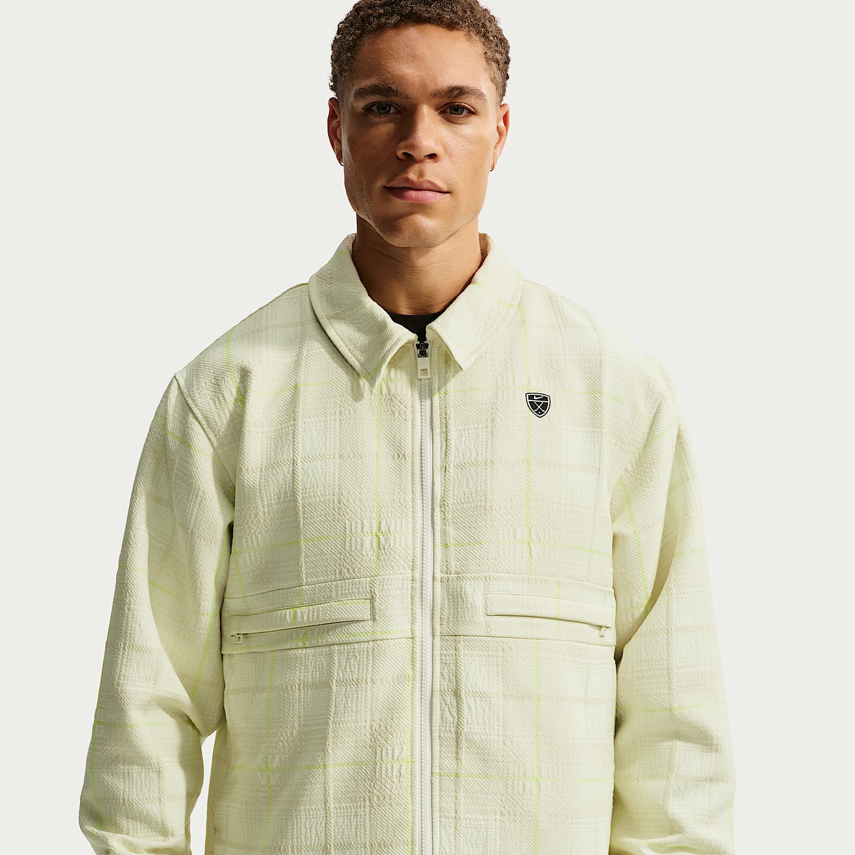 Nike Tartan Men's Loose Golf Jacket. Nike.com